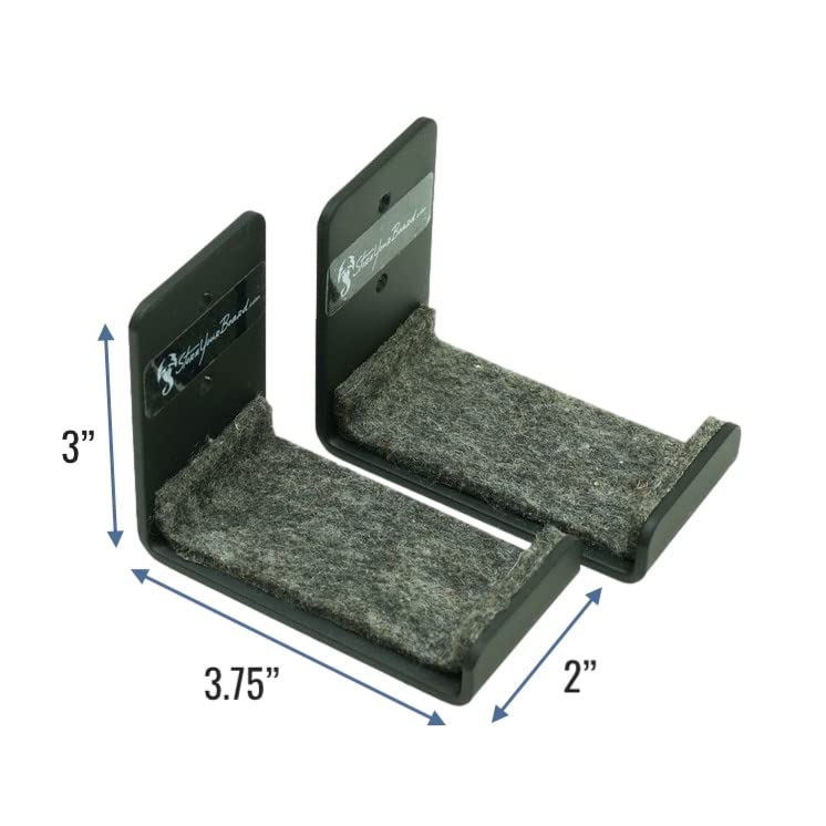 StoreYourBoard Minimalist Skate, Skateboard Wall Rack, Black - Image 3